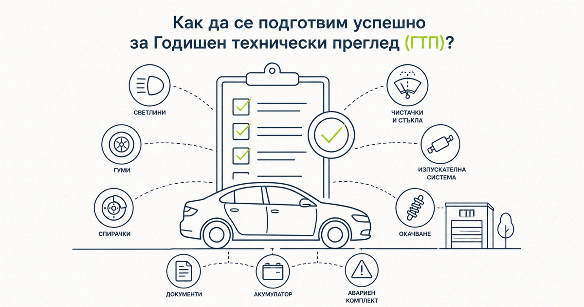 Как да се подготвим успешно за Годишен технически преглед (ГТП)?