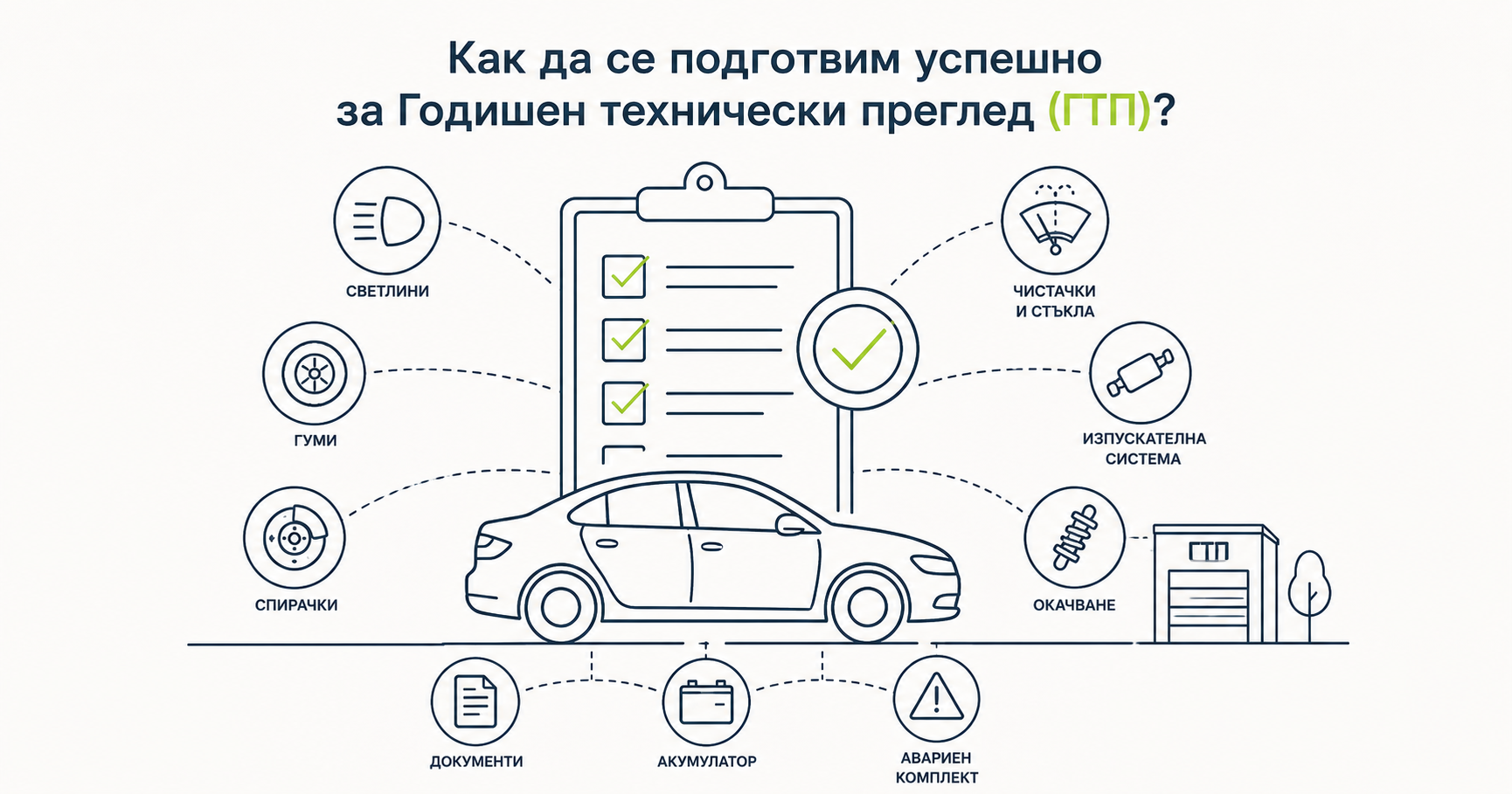 Как да се подготвим успешно за Годишен технически преглед (ГТП)?